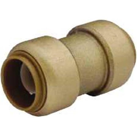 CASH ACME Cash Acme 272536 Sharkbite Push Fit Coupling; .35 In. X .35 In.; Lead Free 272536